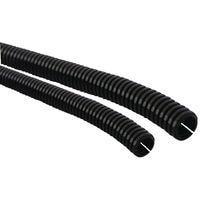 Essentra Components CS009A Cable Conduit SPLIT CONDUIT:PP BLACK