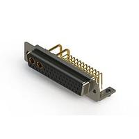 EDAC 630-43W2650-1T3 Mixed Contact D-Sub Connectors Right-angle Power Combo D-Sub Connector