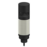 Banner Engineering CL50YXXAOSP Column Lights Column Light: 1-Color Sealed Omnidirectional Continuous Audible Indicator; Voltage: 18-30 V dc; Environ. Rating: IP67; Input: PNP; Colors: Yellow; 2 m (6.5 ft) Integral Cable