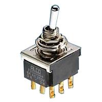 AMP Connectors - TE Connectivity FTE0904 Toggle Switches SPDT ON-OFF-ON 6 Amps Panel