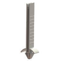 Essentra Components LCBG-2-01 Vertical Card Guide Card Guide,Vertical,Lck,,Nat,2 in