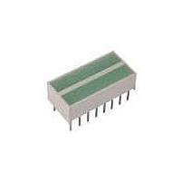 Kingbright KB2835CGKD LED Bars and Arrays 19.05X3.81MM GRN DUAL LT BAR LED DISP