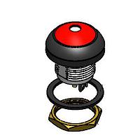 Lumex WG48-1-RM-R-BK-B Standard Switches PBS 12mm SPST 2A 24V mom plastic ill