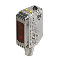 Carlo Gavazzi LD30EPBR60BPM5IO Photoelectric Sensors Photoelectric background / foreground suppression, Class 1 visible red laser, 600mm sensing range, teach button, PNP, NO, M8 4-pin connector, IO-Link, stainless steel housing, IP69K