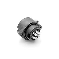 Amphenol Tuchel C016 30G006 200 12 Receptacles 6+PE FEM RECEPT BLK SOLDER GLD CONTACT