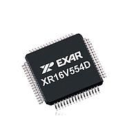MaxLinear XR16V554DIV-F UART with 16-Byte FIFO 2.25V-3.6V 16B FIFO temp -45 to 85C;UART