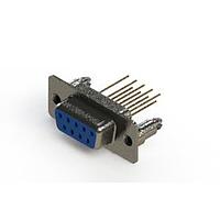 EDAC 628-M09-223-LN5 D-Sub Connectors - Standard Density Vertical Machined D-Sub Connector