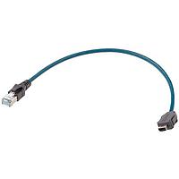 HARTING 33480147827005 Cat 6a ix Ind. - DB RJ45 Cat.6A FRNC green 0,5m