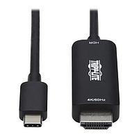 Tripp Lite U444-006-HDR2BE Adapter Cable USB-C TO HDMI,DP 1.2,BLK,6FT