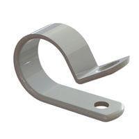 Essentra Components N-1 Cable Clamp Clamp,Screw Mnt,Natural,1/16 in Hold