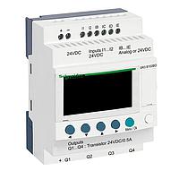 SCHNEIDER SR3B102BD Modular Smart Relay Zelio SR3 10 I-O 24VDC transistor out