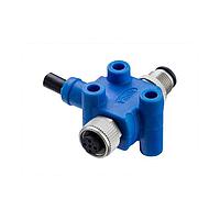 Amphenol LTW HMC-050500-FM0-TSA03 Sensor Cables / Actuator Cables NMEA 2000, T Cable, Metal, 4A, 05 pins, Screw Thread, (End 1) Female Female, (End 2) Male Male, Length 3000mm, IP68