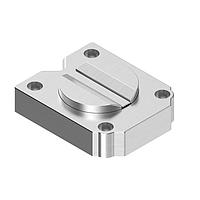 Banner Engineering BWA-Q45VAC-CMSS Curved Surface Magnet Mount Bracket: Mounting for Q45 VA; Curved Surface Magnet Mount; Stainless Steel