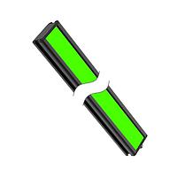 Banner Engineering LEDGLA145XD6-XQ LED Light Arrays Vision Light - 145 mm Linear Array - IP50; 6 High Intensity Green LEDs - 24 V dc; Diffusing Plastic Window; Requires Cable MQDC20-xxx