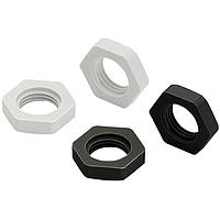 BOPLA 52080200 Counter Nut NUT, COUNTER, PG 9, POLYAMIDE, LT GRAY, GM 9