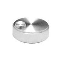 P&B KN1751BS1/4 Cylindrical Knob BLK KNRLD W/ SPINNER