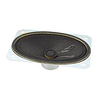 Same Sky (formerly CUI Devices) GA0929 Electromagnetic speaker, 62  x  91 mm oval, 28 mm deep, paper, alnico, 1 W, 8 ohm, 320 Hz