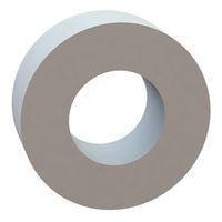 Essentra Components 13RS100060 Round Round Spacer, .500 ID, .987 OD, .375 Length