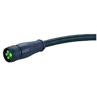 HARTING 21342900641050 Sensor Cables / Actuator Cables Size 15 6-pol st/- f/- PUR 1,5mm 5,0m