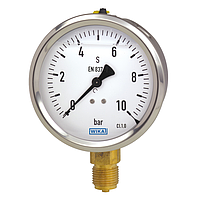 WIKA 213.53 (1000 Bar,dial 63,lower mount) Pressure Gauges