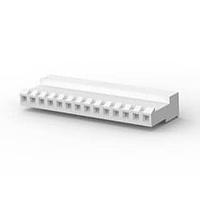 AMP Connectors - TE Connectivity 4-640429-4 Receptacle Housing 14P MTA156 CONN ASSY 24AWG WHT