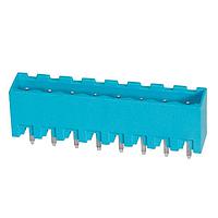 Same Sky (formerly CUI Devices) TBP01R2-508-08BE Headers Terminal block, pluggable, 5.08, receptical, 8 pole, blue