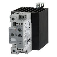 Carlo Gavazzi RGC1P23V50ED Solid State Relays 1-pole DIN-rail mount SCR, Proportional control, Operating voltage (Ue): 85 - 265 Vac (800 Vp), Rated current (Ie): 50 Aac, Input: 0 -10 / 0 - 5 / 1 - 5 Vdc, External supply: 24 Vdc/Vac, Built-in overvoltage protection