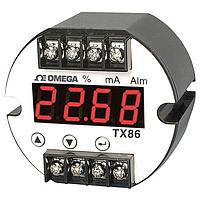 OMEGA TX86 Programmable Head Mount Temperature Transmitter for Thermocouples (Thermocouple, RTD, Resistance, Potentiometer, Voltage, J, K, T, E, R, S, B, N, 0 to 260 °C)