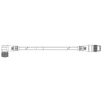 Molex 1200661941 Sensor Cables / Actuator Cables MIC 4P M/MFE 2.5M ST/90 18/4 TPE