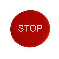Eaton M22-XDP-R-GB0 Pushbutton Button Plate RED ETCHED BUTTON PLATE FOR MUSHROOM