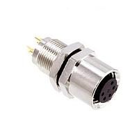 NorComp 854-006-203RLS4 Straight M8 6 P F S/C CBL MNT SHLD 10u