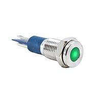 E-Switch PVL08FLS31 Pilot Indicator 8mm 2-20mA 2.8V Grn Lens Sldr SS IP67