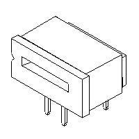 Molex 39-53-2174 Board Mount 1.25MM 17P RA CONN ZIF THRU-HOLE