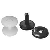 Essentra Components 27MRM125032 Male Mini Rivet Male Mini Rivet, .125 Hole, .032 Panel