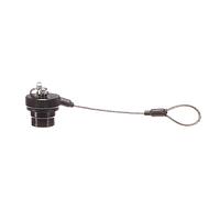 Amphenol PCD 164900 Standard Circular Contacts Cap, Audio Conn, Blk