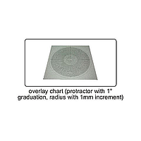 Insize ISP-A3000-CHART Overlay Chart Ø300mm 