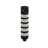 Banner Engineering TL70BGROWAT Modular Tower Light TL70 Tower Light; Black Housing: 5-Color Audible Indicator; Voltage: 12-30 V dc; Environment Rating: IP65; Input: Bimodal; Colors: Blue Green Red Orange White; 8 Screw Terminal Wiring