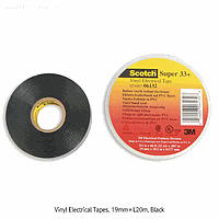 3M 3M.04.6067 Tape Super33+ Electrical Black 19mm x L20m