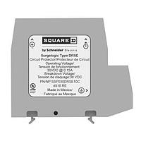 Square D SSP030DRSE10 Industrial Surge Protectors 30V Operating, 36VDC, 10kA, 3T DR SPD