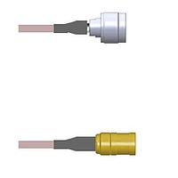 Amphenol Custom Cable Q-2H0600001007i RF Cable Assemblies N-SP/SMB-SP G178 7I
