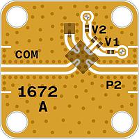 Quantic X-Microwave XR-C8J4-0404D Evaluation Boards Switch, PE42525A [PCB: 1672]Blanking Configuration (RF1 = 50 Ohm Load)Recommended Bias Controller: XR-C3R9-0404D-SP