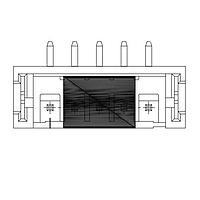 Adam Tech 2SH-C-04-TS-SMT-PP-T/R Shrouded CONN HEADER 2.00MM SMT TAPE & REEL W/Pick & Place