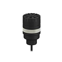 Banner Engineering TL50CRA Tower Lights Compact Tower Light: 1-Color Audible Indicator; Voltage: 12-30 V dc or 21-26 V ac; Environmental Rating: IP67; Input: Bimodal; Colors: Red; 2 m (6.5 ft) Integral Cable