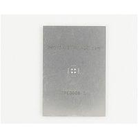 Chip Quik IPC0008-S Sockets & Adapters QFN-16 Stainless Steel Stencil