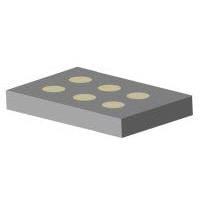 Comchip Technology CMSBN6601-HF MOSFETs MOSFET DUAL N-CH 20VDS 12VGS 13A CSPB2718-6