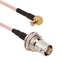 Amphenol RF 095-850-303-012 RF Cable Assemblies CA    BNC - MCX SJ-RP BHD IP67