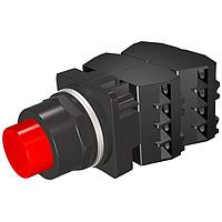 SIEMENS 52BM8B2D Pushbutton PUSHBUTTON,MOM,RED,EXTENDED,2POS,4NO-4NC