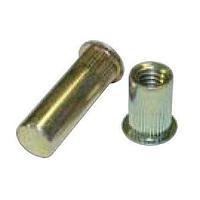 ATLAS AELS8-632-80S Rivet Nut Atlas Rivet Nut, SpinTite, AEL, Low Profile Head, Open End, Sealed Head, Steel, Thread Size - 6-32, 1st Grip