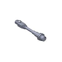 Amphenol LTW MSXS-08PFFJ-SF8D05 Sensor Cables / Actuator Cables M12 Circular Metric Connector, X Code, Metal, 0.5A, 08 pins, Female Connector, Female Contact, Hexagonal, M16*1.5, Screw Thread, Crimp, Receptacle With Cable/Wire, Length 5000mm, IP68 / IP69K