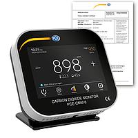 PCE CMM 8-ICA Carbon Dioxide Meter (CO2: 0~ 9999ppm, ISO Calibration Certificate)